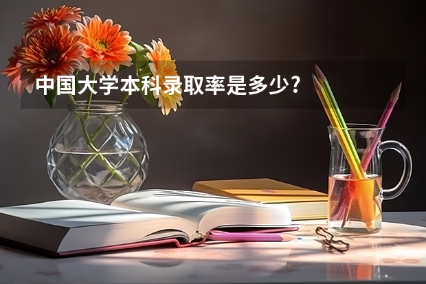 中国大学本科录取率是多少?
