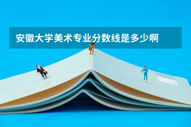 安徽大学美术专业分数线是多少啊