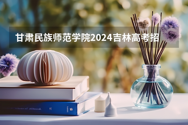 甘肃民族师范学院2024吉林高考招生计划介绍