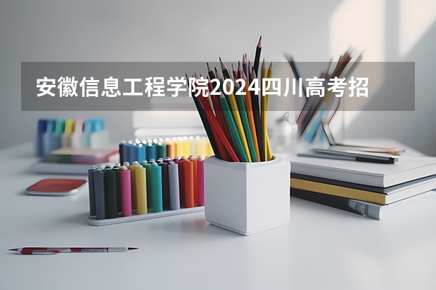 安徽信息工程学院2024四川高考招生计划介绍