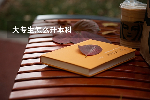大专生怎么升本科