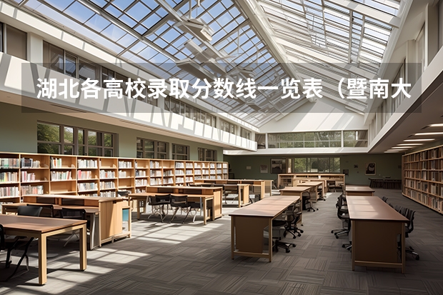 湖北各高校录取分数线一览表（暨南大学历史类专业录取分数线）