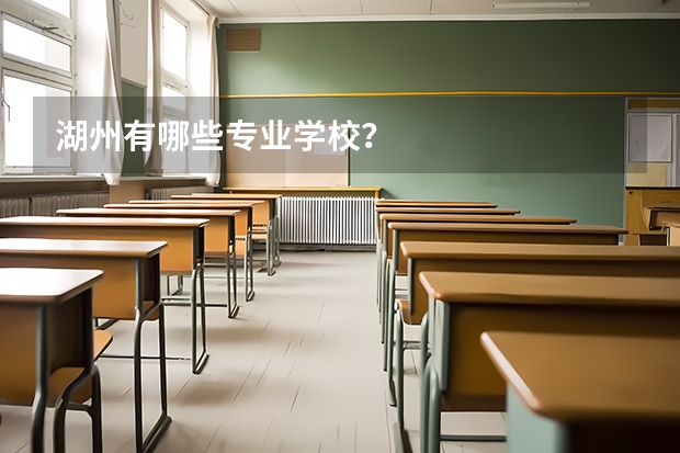 湖州有哪些专业学校？