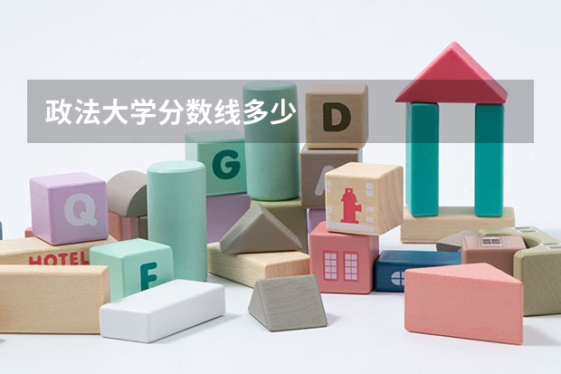 政法大学分数线多少