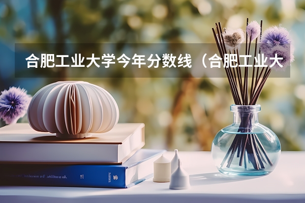合肥工业大学今年分数线（合肥工业大学录取分数线）