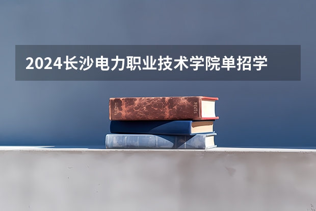 2024长沙电力职业技术学院单招学费多少钱一年