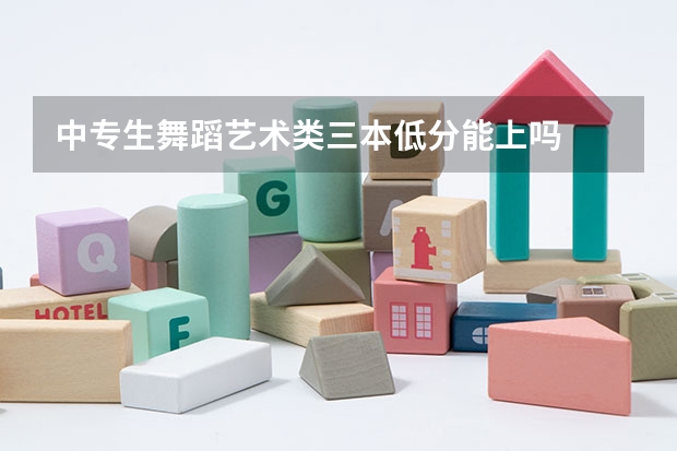 中专生舞蹈艺术类三本低分能上吗