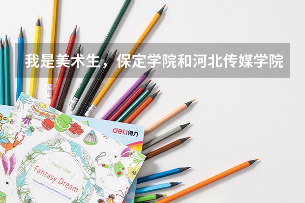 我是美术生，保定学院和河北传媒学院哪个更好些？