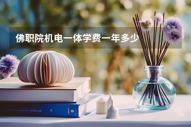 佛职院机电一体学费一年多少