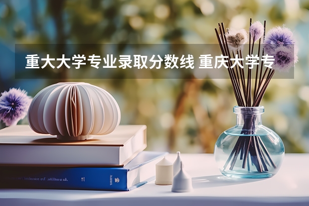 重大大学专业录取分数线 重庆大学专硕分数线