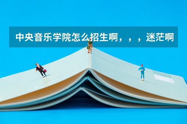 中央音乐学院怎么招生啊，，，迷茫啊