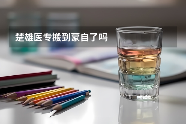 楚雄医专搬到蒙自了吗