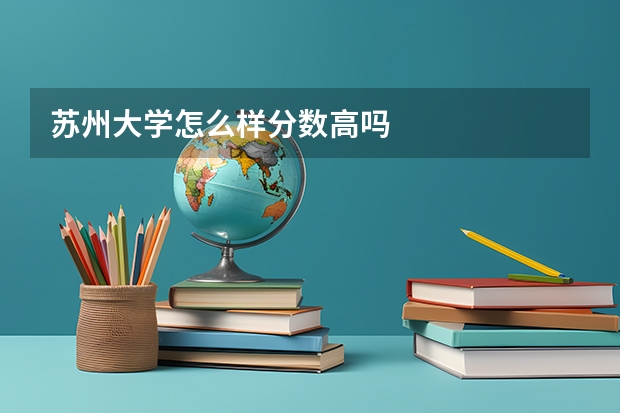 苏州大学怎么样分数高吗