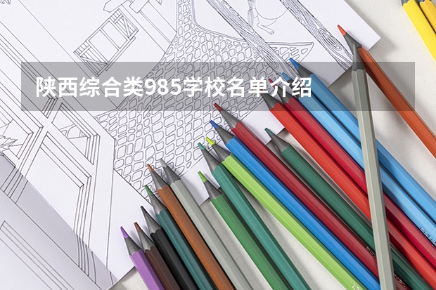 陕西综合类985学校名单介绍