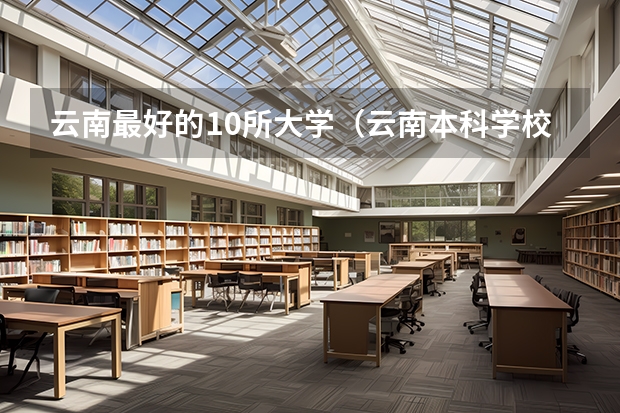 云南最好的10所大学（云南本科学校排名）
