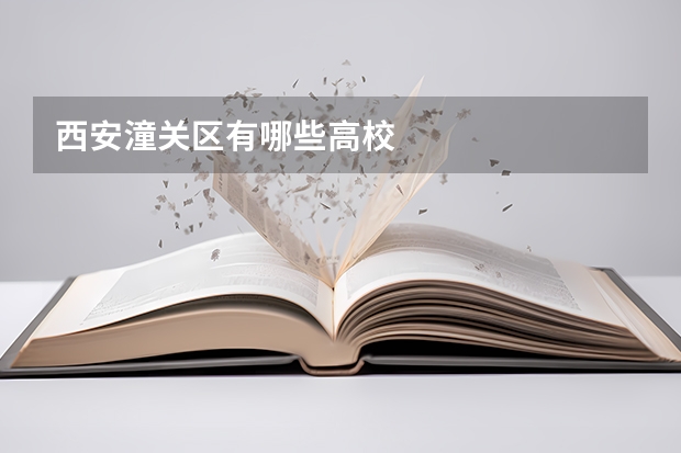 西安潼关区有哪些高校