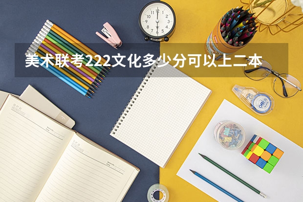 美术联考222文化多少分可以上二本?
